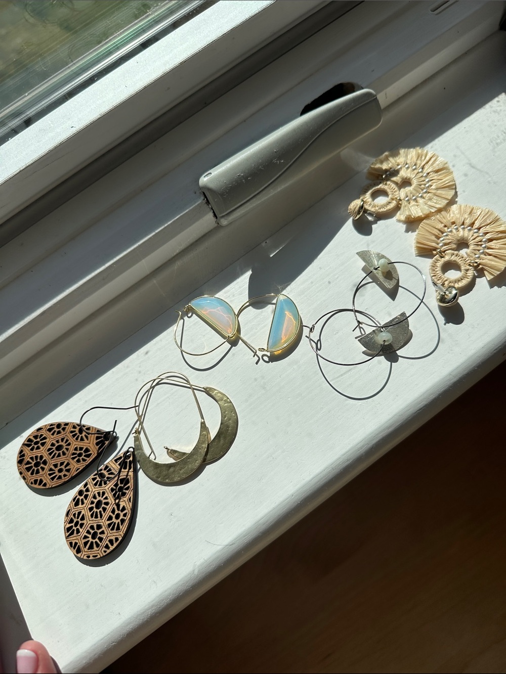 Beautiful set of 5 pair of earrings.  All new